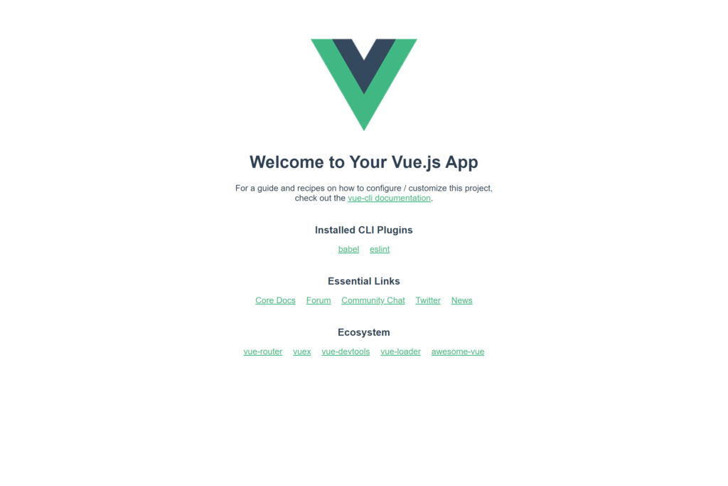 Vue CLI 4