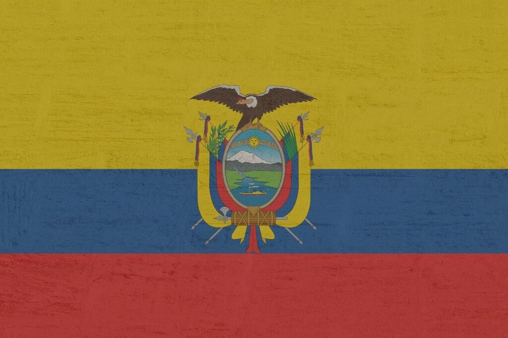 エクアドルの国旗